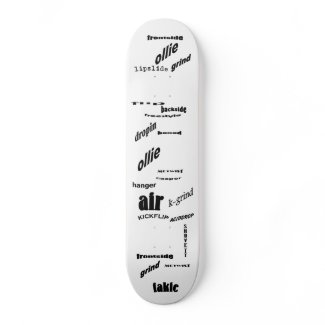 Skateboard Terms skateboard