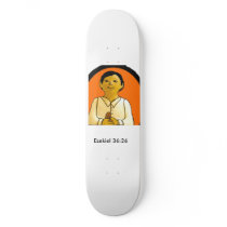 Skateboard Tibbs Drawing Original Color Green