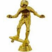 Skateboard trophy acrylic cut out