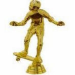 Skateboard trophy acrylic cut out