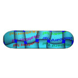 Skateboard -Turquoise Weave skateboards