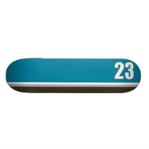 skateboard > vertical stripe [teal+chocolate]