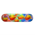 Skateboard with color pattern skateboards