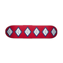 Skateboard with flag of Arkansas
