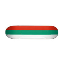 Skateboard with flag of Bulgaria