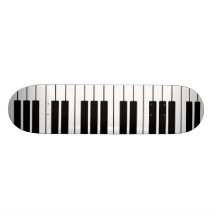 Skateboard with Keyboard Design