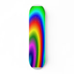 Skateboard with Rainbow