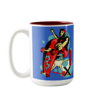 Skateboard X slide show mugs