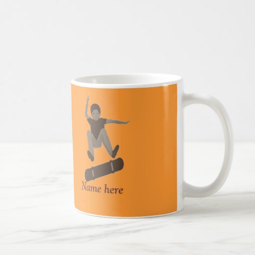 skateboarder and name on mugs zazzle skateboarder and name on mugs zazzle