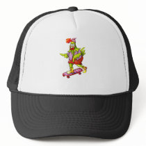 **skateboarder chicken** trucker hat