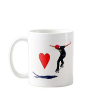 skateboarder coffee mug