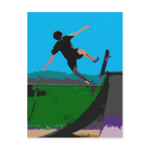 skateboarder postcards by MADMADAME skateboarder postcards