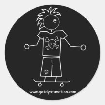 Skateboarder Stickers
