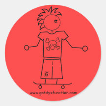 Skateboarder Stickers