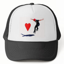 skateboarder trucker hats