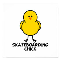 Skateboarding Chick posters by chicktshirts8 Skateboarding Chick posters