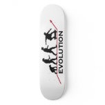 Skateboarding Evolution skateboard