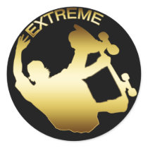 SKATEBOARDING EXTREME stickers by dgpaulart SKATEBOARDING EXTREME stickers