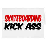 Skateboarding Greeting Card