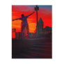 Skateboarding in NYC Post Card