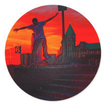 Skateboarding in NYC stickers