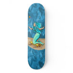 Skateboarding Mermaid skateboard