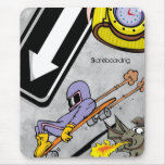 Skateboarding Mouse Pad