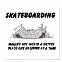 skateboarding philosophy posters