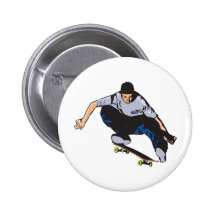 Skateboarding Pin