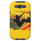 Skateboarding Silhouette in the Bowl Galaxy S3 Case
