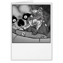 Skateboarding Skeleton cards by ryanaugust Skateboarding Skeleton cards