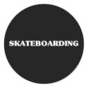 Skateboarding stickers