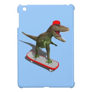 Skateboarding TRex iPad Mini Case