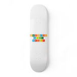 Periodic Table Writer Skateboards