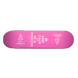 [Crown] keep calm and be a princess  Skateboards