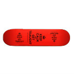 [Crown] keep calm and get traught  Skateboards