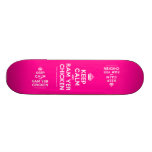 [Crown] keep calm and ram yer chicken  Skateboards