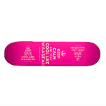 [Dancing crown] keep calm and stay cool like waasifah  Skateboards