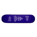 [Knitting crown] keep calm and stay scouse  Skateboards