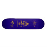 [Crown] keep calm and party on  Skateboards