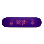 [Electric guitar] keep calm and rock out  Skateboards