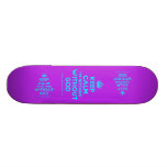 [Crown] keep calm i'm nothing without god  Skateboards