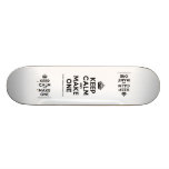[Crown] keep calm and make one  Skateboards
