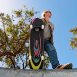 Skateboards - cool, retro rainbow swirls