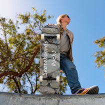 Skateboards Rock! Multi-size Competition Cruiser