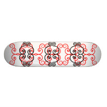 Skateboards with abstract graphics 12