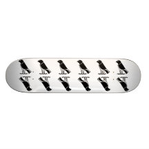Skateboards with abstract graphics 6