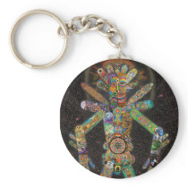Skatebotron the Giant Robot keychains by ChrisDyer Skatebotron the Giant Robot keychains