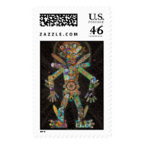 Skatebotron the Giant Robot postage by ChrisDyer Skatebotron the Giant Robot postage