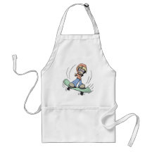 Skater!  Customizable! Apron